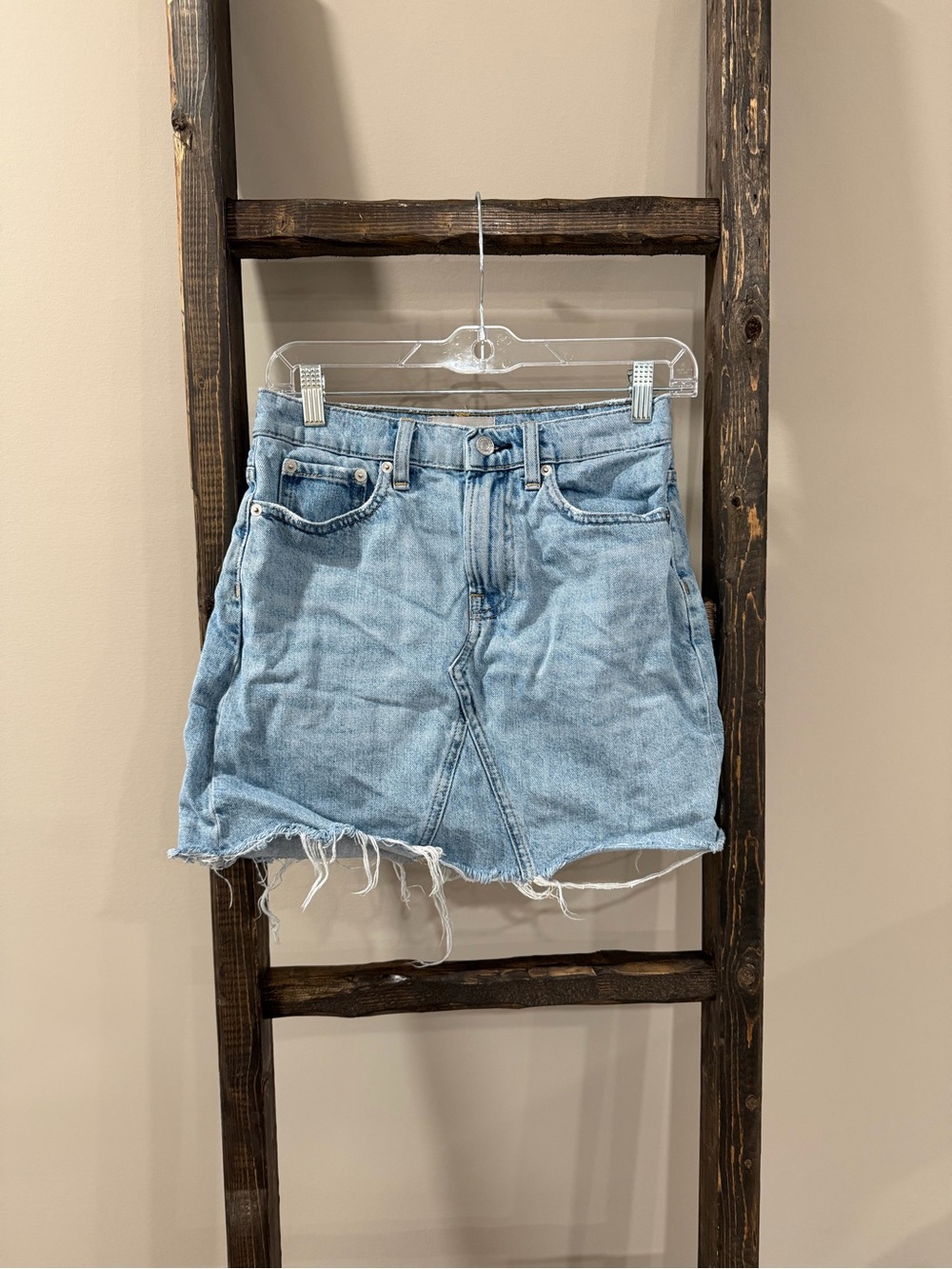 Everlane Denim Reconstructed Skirt